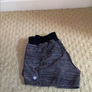 Lightly worn lulu shorts